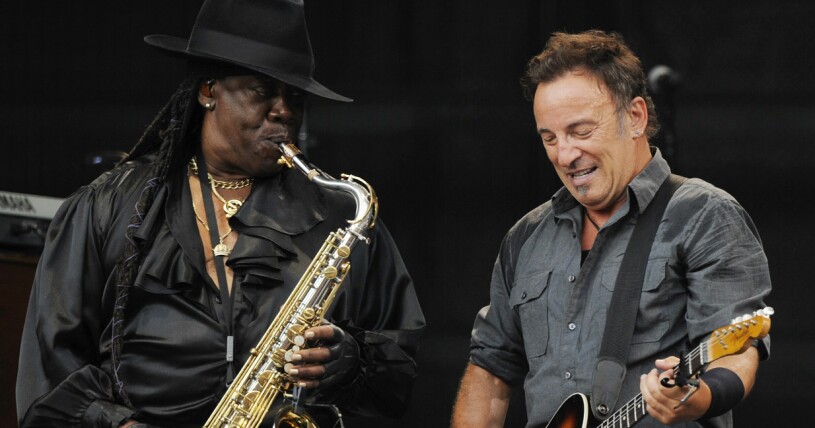 E Street Band-saxofonisten Clarence Clemons var under 1980-talet gift med svenska Christina och paret fick då sonen Christopher.