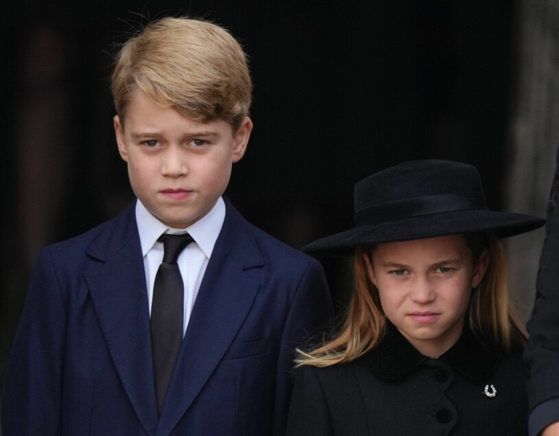 Prins George och prinsessan Charlotte