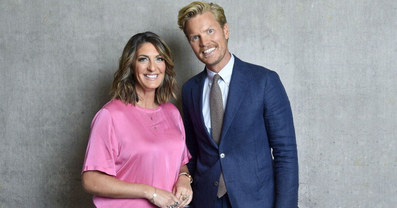Soraya Lavasani och Martin Järborg berättar om konkurrensen med SVT. Soraya Lavasani och Martin Järborg
