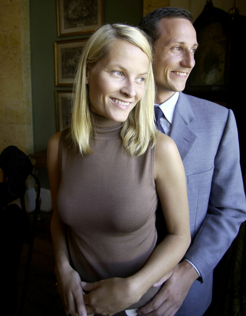 Mette-Marit – innan hon blev kunglig. Kronprins Haakon med kronprinsessan Mette-Marit som ogift när hon hette Tjessem Höiby