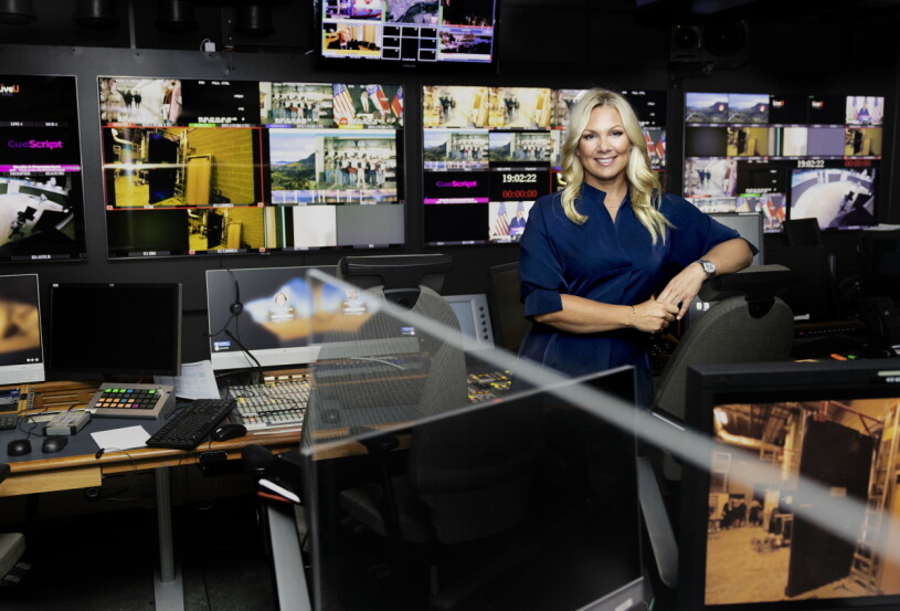 Anna Brolin är en av våra mest välkända TV4-profiler. Anna Brolin Efter fem TV4