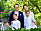 Prins Daniel, Kronprinsessan Victoria, Prinsessan Estelle och Prins Oscar fotograferas på Sollidens slott i samband med kronprinsessans födelsedag på Victoriadagen 2021.