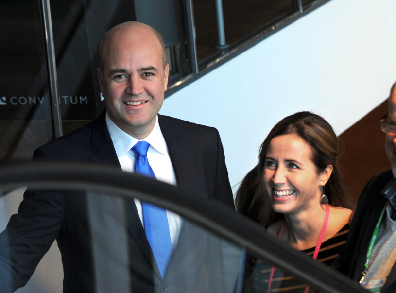 Filippa Reinfeldt stod vid Fredrik Reinfeldts sida när han var statsminister.