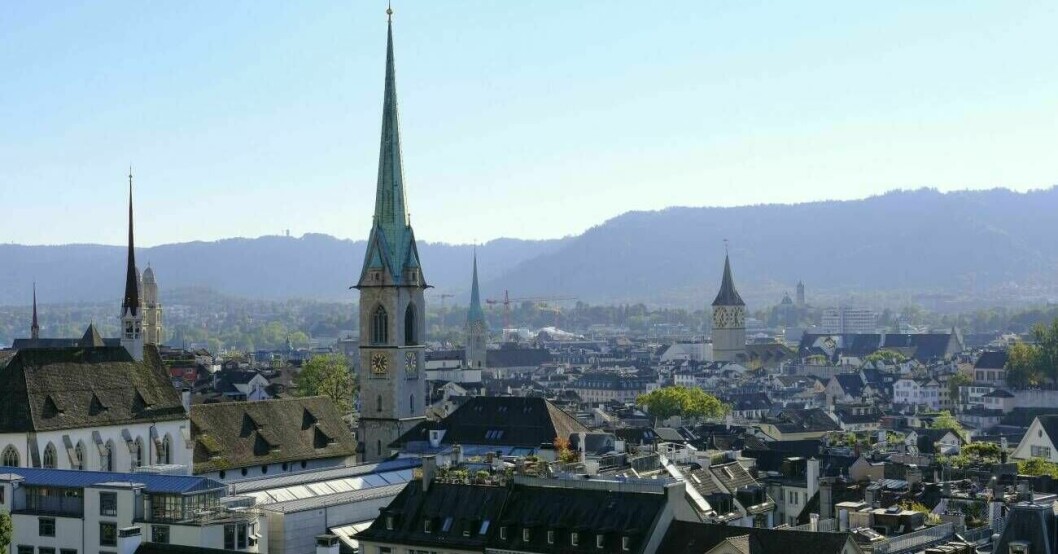 Zürich i Schweiz