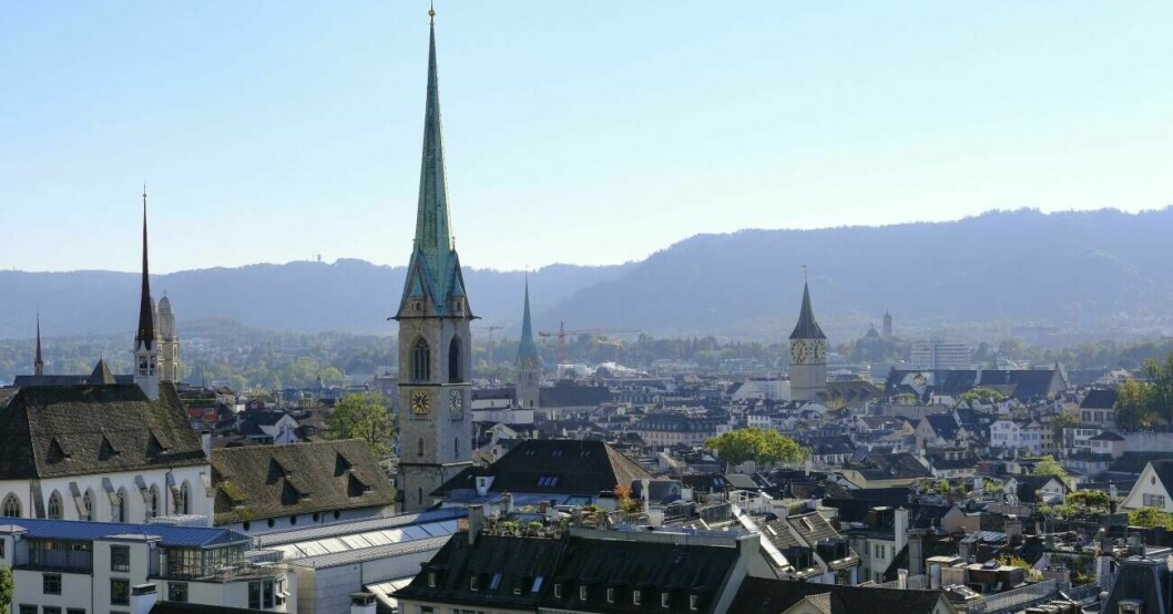 Zürich i Schweiz. Här befinner sig Charlene, enligt uppgifter från flera håll. Click to add image caption