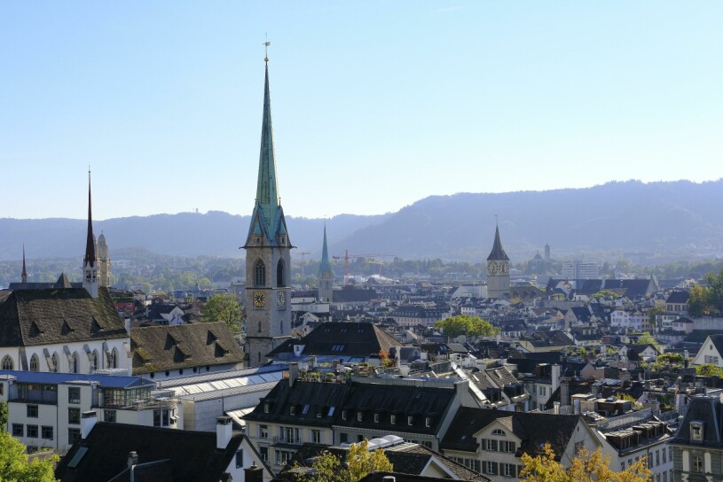 Zürich i Schweiz