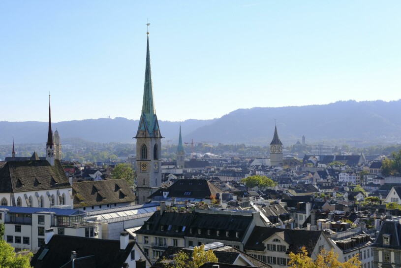 Zürich i Schweiz. Här befinner sig Charlene, enligt uppgifter från flera håll. Zürich i Schweiz
