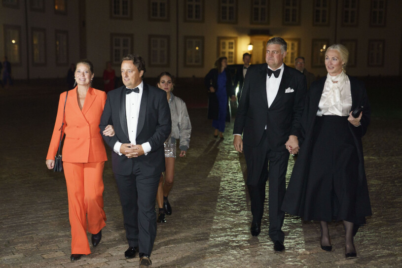 Förväntsfullt när gästerna anlände. Fredensborgskoncerten Trine Dyrberg