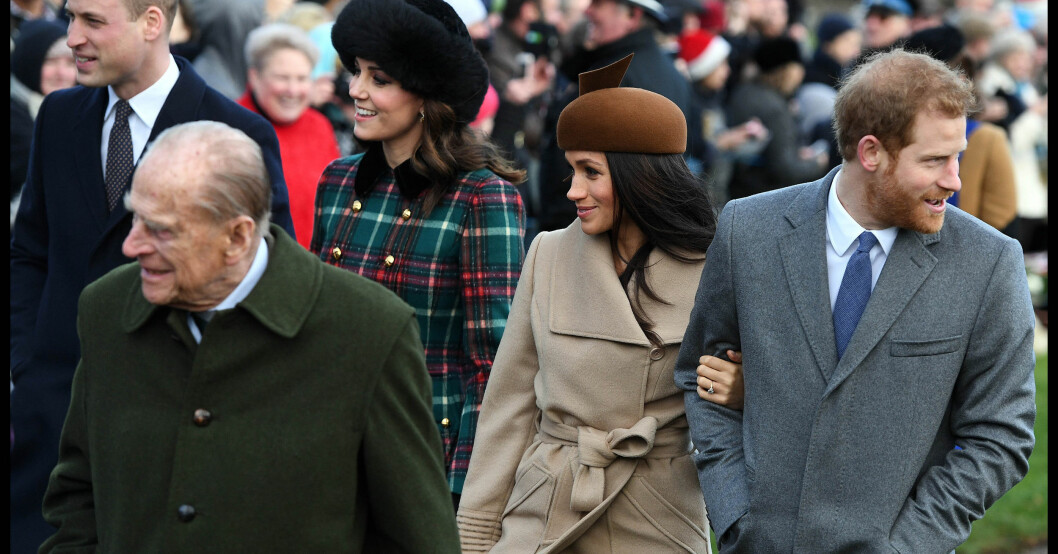 Prins Philip, Meghan Markle och prins Harry