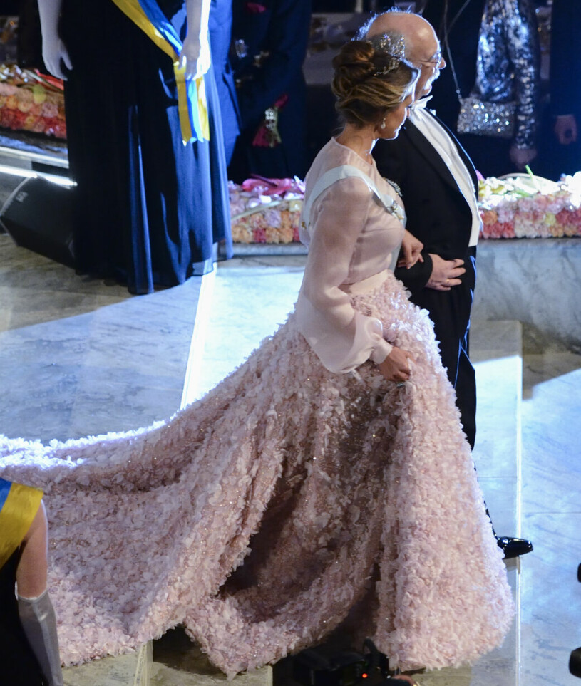 Prinsessan Madeleines Nobelklänning från Fadi el Khoury 2016