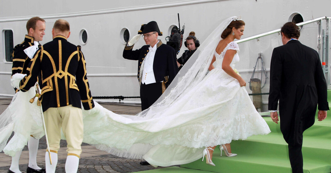 Prinsessan Madeleine – här nygift med herr Chris O'Neill! Prinsessan Madeleine