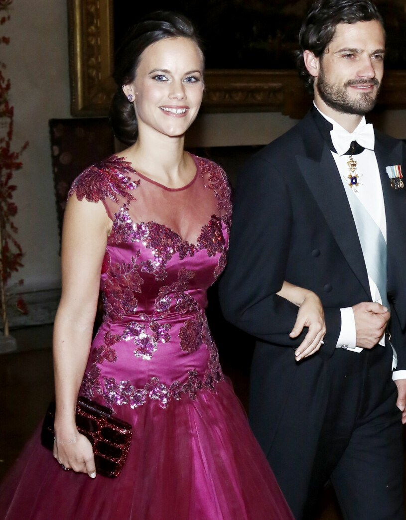 Sofia Hellqvists Nobeldebut 2014. Ett halvår senare blev hon prinsessa. Prinsessan Sofia på Nobel 2014 i klänning från Ida Sjöstedt