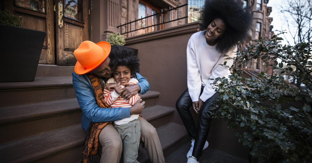 Mästerkocken Marcus Samuelsson bor med sin fru Maya och 4-åriga sonen Zion i Harlem.