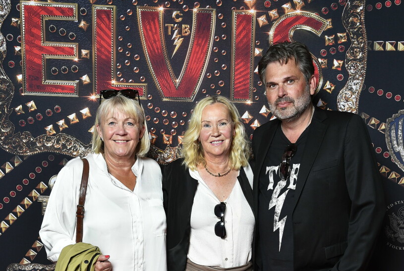 På tisdagkvällen dök Agnetha Fältskog upp på premiären av Elvis på Rigoletto i Stockholm. Agnetha Fältskog