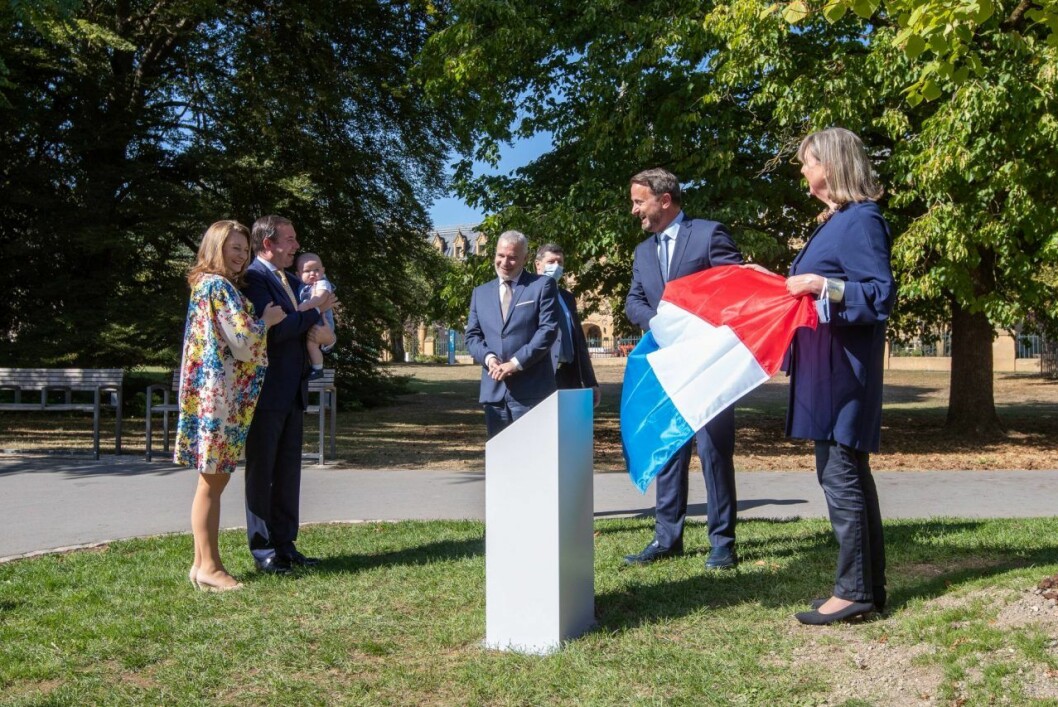 Prinsessan Stephanie och prins Guillaume