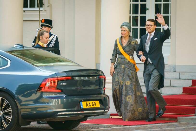 Victoria missar mötet med prins Constantijn, bror till kung Willem-Alexander och gift med prinsessan Laurentien. Prins Constantijn Prinsessan Laurentien Hollands kungafamilj Nederländska kungafamiljen