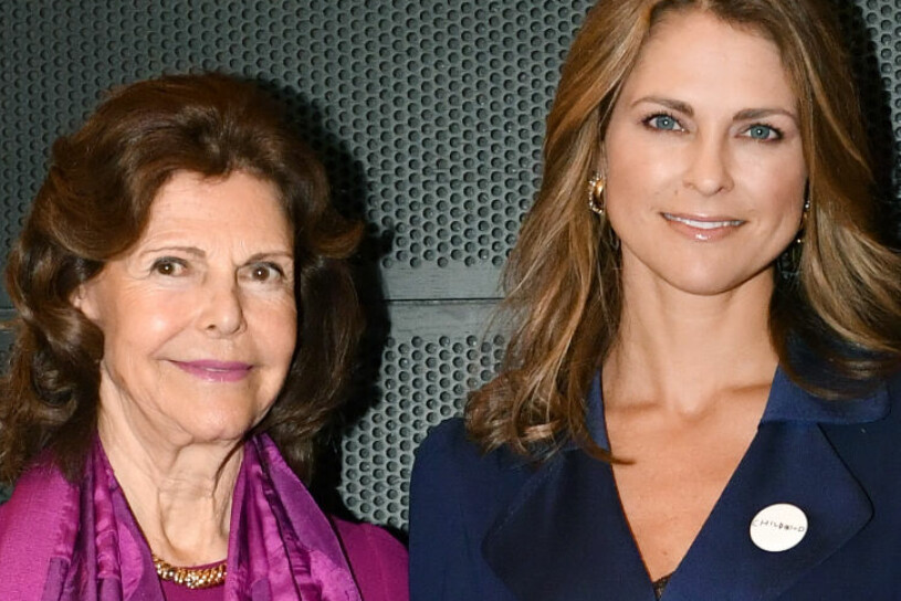 Drottning Silvia och prinsessan Madeleine, ett radarpar i kampen för de utsatta barnen. Drottning Silvia och prinsessan Madeleine