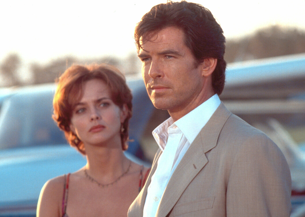 Izabellas stora genombrott kom i Bondfilmen Goldeneye mot Pierce Brosnan. Izabella Scorupco och Pierce Brosnan i Goldeneye