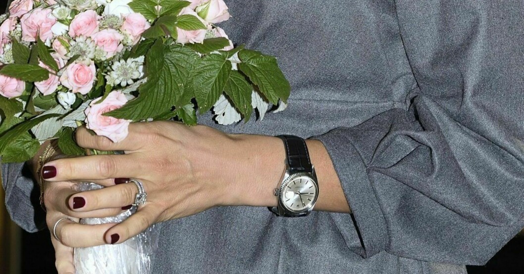Madeleine fick en Rolex Datejust i gåva från Chris. Prinsessan Madeleine