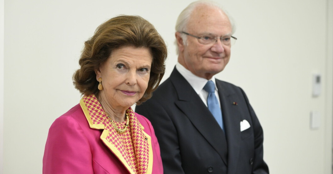 Drottning Silvia och kung Carl Gustaf