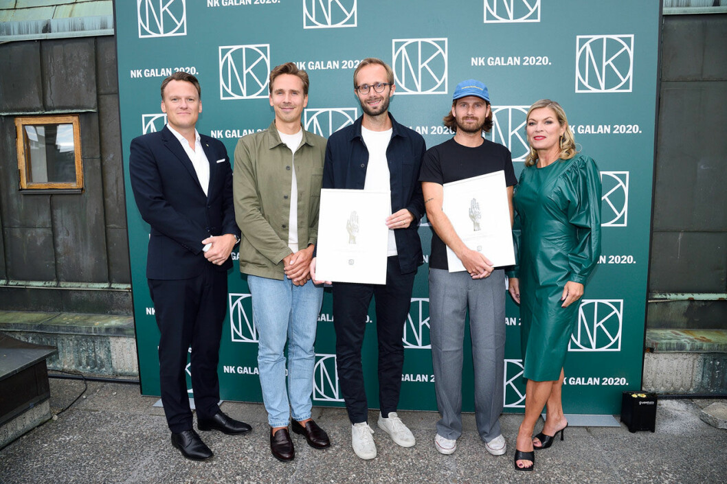 Henrik Andreasson, August Bard Bringéus, Jakob Dworsky, Emanuel Haglund Glad och Karin Wickberg. Henrik Andreasson, August Bard Bringéus, Jakob Dworsky, Emanuel Haglund Glad och Karin Wickberg.