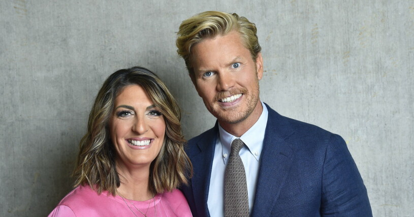 <span class=" italic" data-lab-italic_desktop="italic">Nyhetsmorgon</span>-stjärnorna Soraya Lavasani och Martin Järborg.