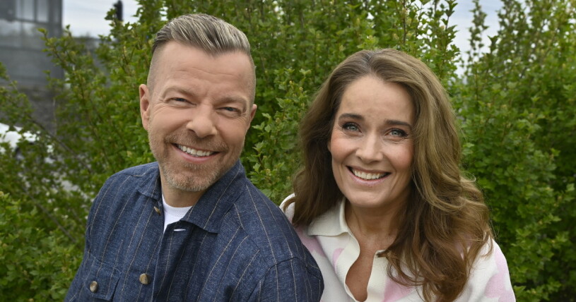 Casper Janebrink och Agneta Sjödin har känt varandra länge! Casper Janebrink och Agneta Sjödin leder Bingolottos sommarkväll