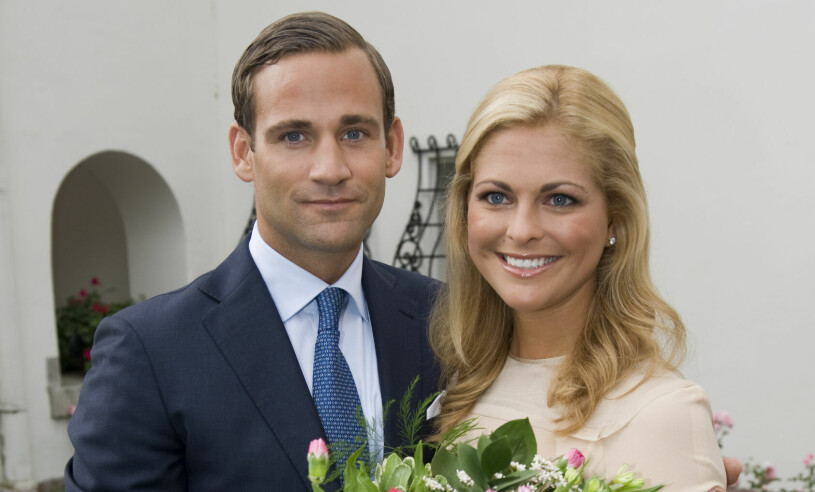 Jonas Bergström och prinsessan Madeleine