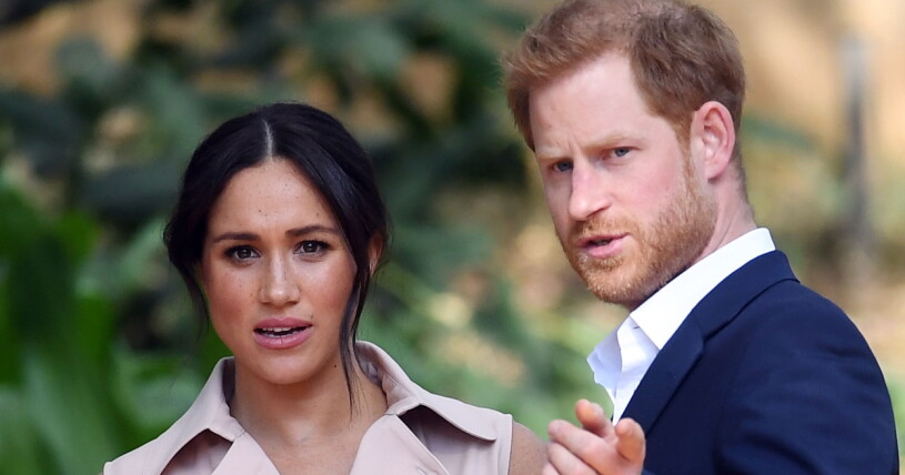 Meghan Markles ursäkt är satt på paus. Foto: Meghan Markle och prins Harry