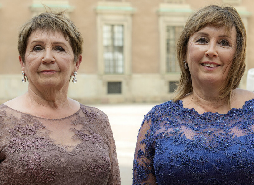 Prinsessan Sofias mormor Britt Rotman med sin äldsta dotter Marie. Prinsessan Sofias mormor Britt Rotman med sin äldsta dotter Marie.