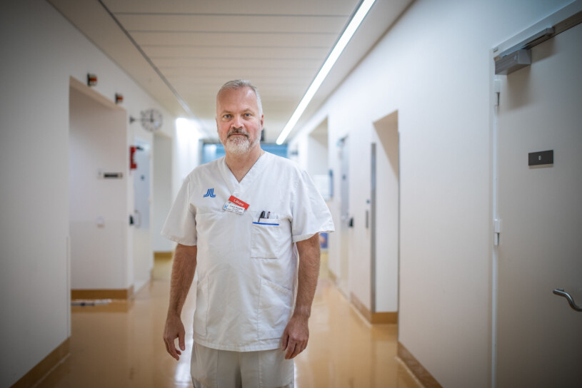 Svante Norgren, chef för barnsjukvården på Karolinska universitetssjukhuset. Svante Norgren chef barnsjukvården Nya Karolinska