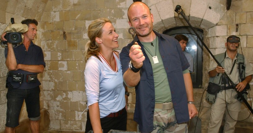 Kristin Kaspersen och Hans Fahlén ledde "Fångarna på fortet" tillsammans. Foto: Kristin Kaspersen och Hans Fahlén