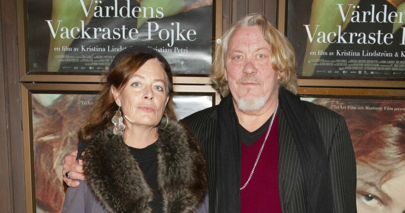 Leif Andrée med hustrun Sophia Artin.