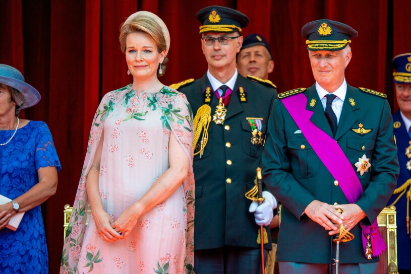 Kung Philippe och drottning Mathilde. Drottning Mathilde kung Philippe