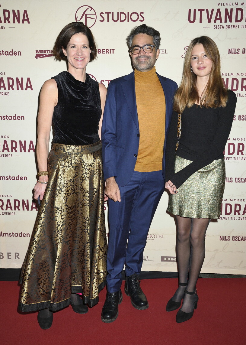 Anna Kinberg-Batra och David Batra med dottern Elvira.