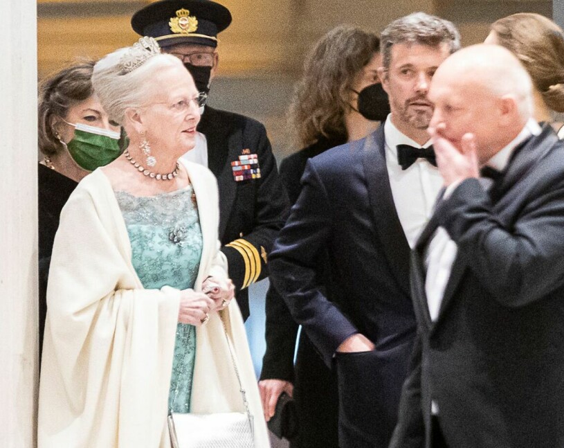 Ett oroande slut på drottning Margrethes och kronprins Frederiks statsbesök. Drottning Margrethe Kronprins Frederik Statsbesök Tyskland