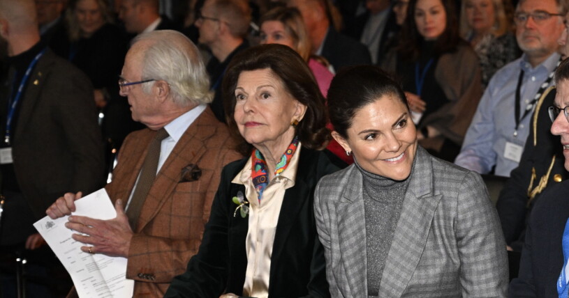 Kung Carl Gustaf, drottning Silvia och kronprinsessan Victoria närvarar vid Folk och Försvars rikskonferens i Sälen. Kung Carl Gustaf, drottning Silvia och kronprinsessan Victoria närvarar vid Folk och Försvars rikskonferens i Sälen på söndagen