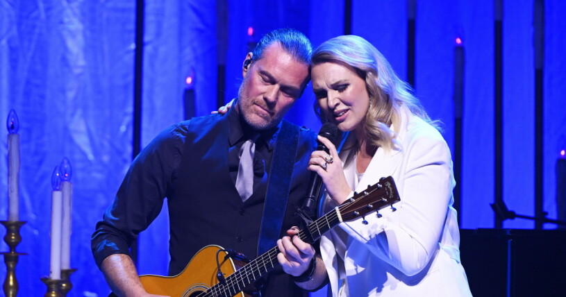 Joakim Ramsell och Sanna Nielsen med julkonserten Min Sanna jul på Cirkus i Stockholm. Joakim Ramsell och Sanna Nielsen med julkonserten Min Sanna jul på Cirkus i Stockholm