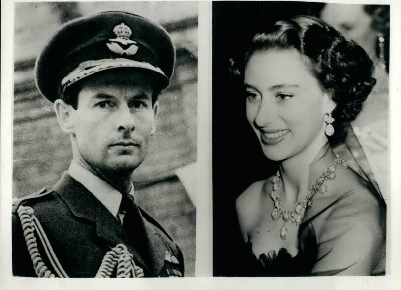 Förbjuden kärlek. Prinsessan Margaret och hennes fars medarbetare Peter Townsend förälskade sig i varandra. Peter Townsend och prinsessan Margaret