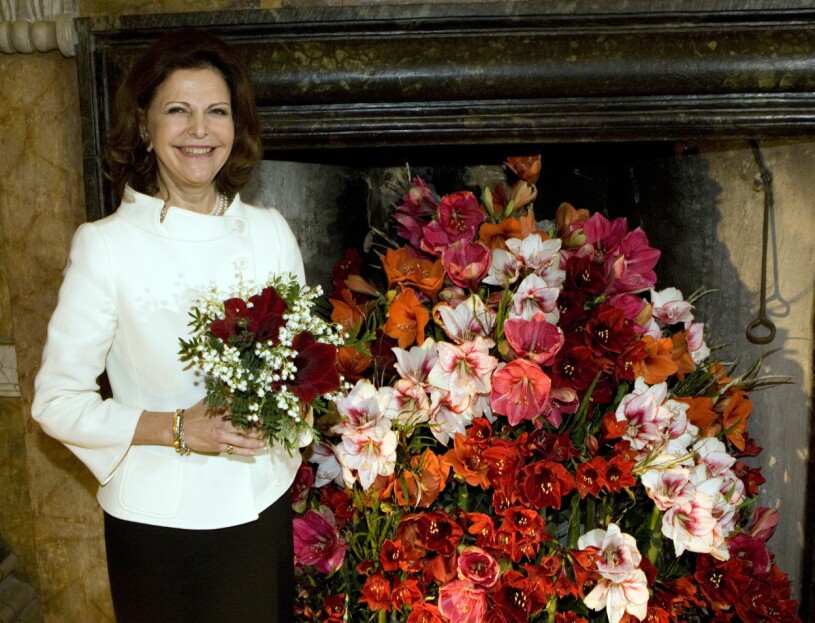 Blomsterutställningen Jul, jul, blomstrande jul fanns att se på kugnliga slottet under fem dagar i december för tretton år sedan.