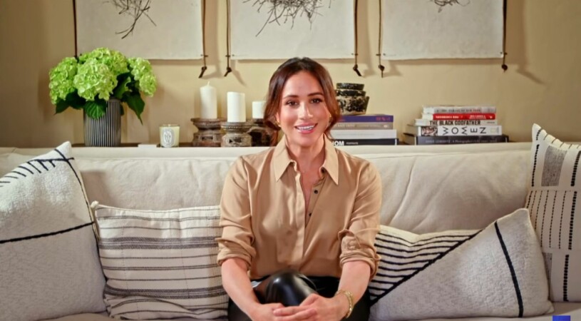Meghan hemma i soffan. Meghan Markle Hemma hos Montecito