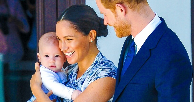 Lilla Archie är både mamma och pappa upp i dagen! Prins Harry, Meghan Markle och sonen Archie