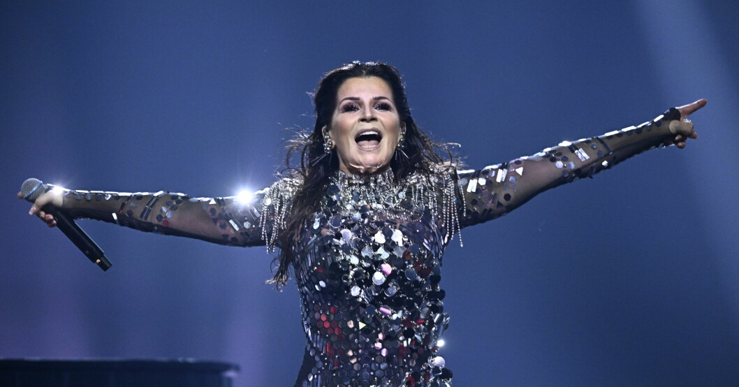 Carola Häggkvist bjöd på show i Melodifestivalen 2023. Carola Häggkvist bjöd på show i Melodifestivalen 2023