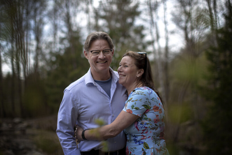 Mikael Sandström och Lotta Engberg. Mikael Sandström och Lotta Engberg