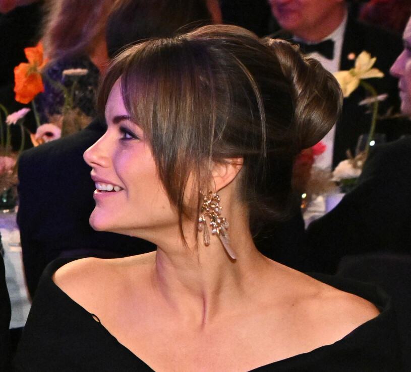 Prinsessan Sofia på Idrottsgalan i måndags kväll. Prinsessan Sofia på Idrottsgalan 2023