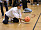 Kronprinsessan Victoria spelar goalball på Steningehöjdens skola