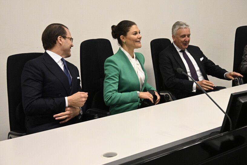 Prins Daniel, kronprinsessan Victoria och riksmarskalk Fredrik Wersäll. Prins Daniel, kronprinsessan Victoria och riksmarskalk Fredrik Wersäll.
