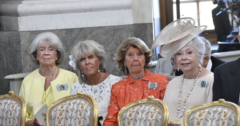 Nu var det länge sedan Margaretha fick träffa sina systrar, och lillebror kungen. Prinsessan Margaretha, prinsessan Birgitta, prinsessan Désirée och prinsessan Christina