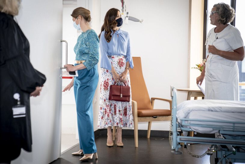 Kronprinsessan Mary fick en rundtur.