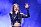 Maria Sur framför låten “Never give up” under fredagens artistrepetitioner inför Melodifestivalens andra deltävling, som hålls i Saab Arena i Linköping.